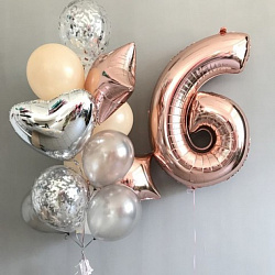 6 лет розовое золото